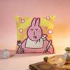 Hot mmy friend rabbitful Cushion Cover Premium SkinFriendly Pillow Case MultiPurpose for Home Office Travel