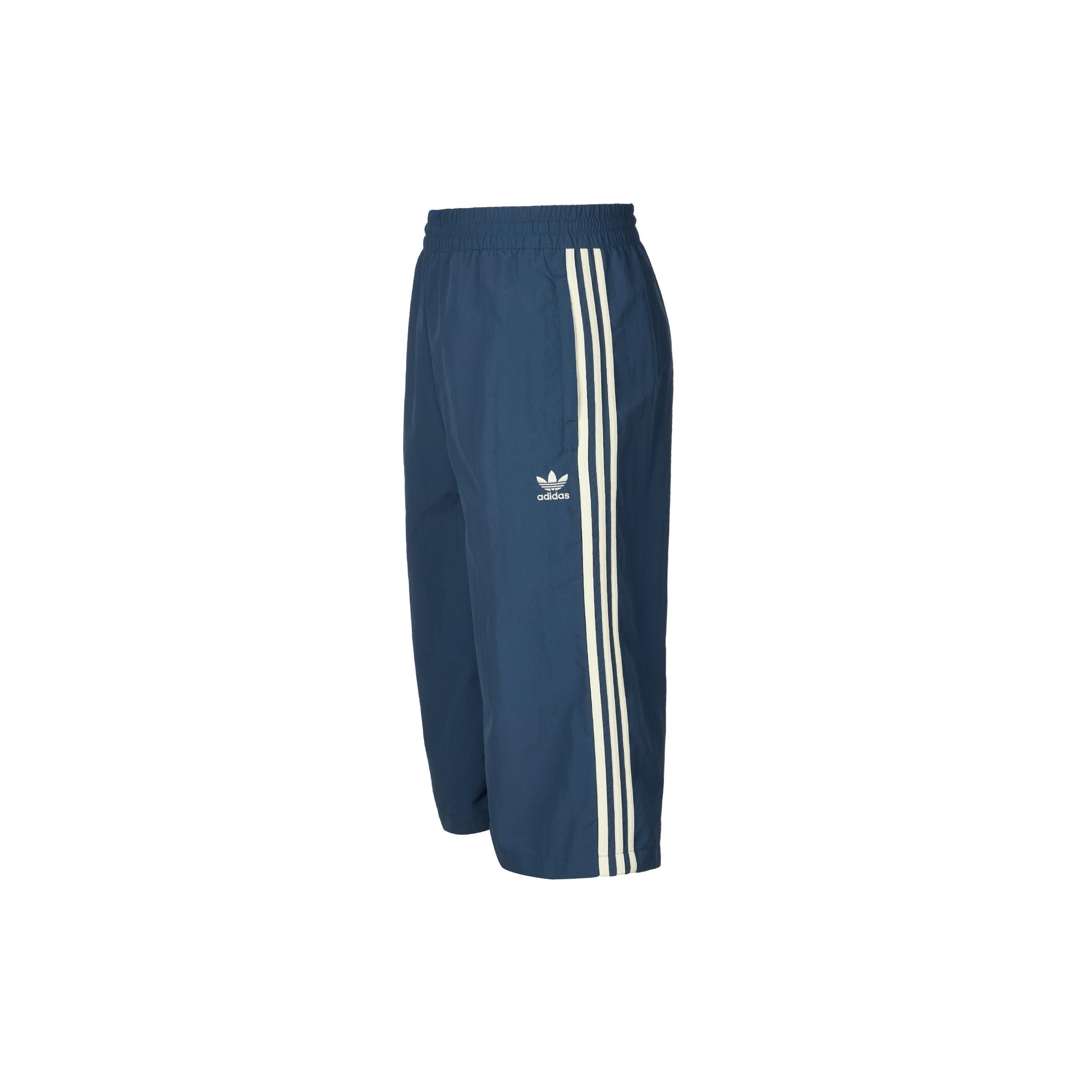 adidas Capri Shorts Asia Sizing Crew Blue Cream White Men s KB5442 S