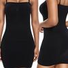 Modelador Feminino com Suspensório Wrap Controle de Seios e Barriga Vestido Justo Sem Costura