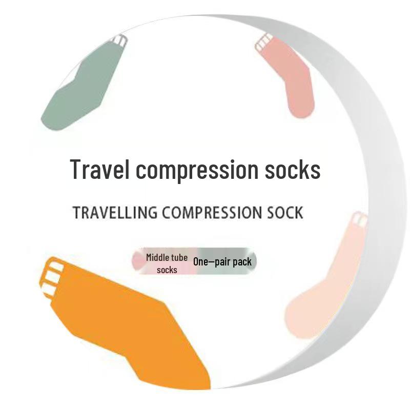 Одноразовые компрессионные носки унисекс: Портативные, Дышащие, Влагоотводящие, Средней длины, Стерильные, Идеальны для путешествий