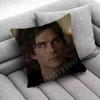 Pillow Case For 45*45cm 40cm 55cm 50cm 30cm Square Car Pillowcase Shell Actor D-Damon Salvatore Throw