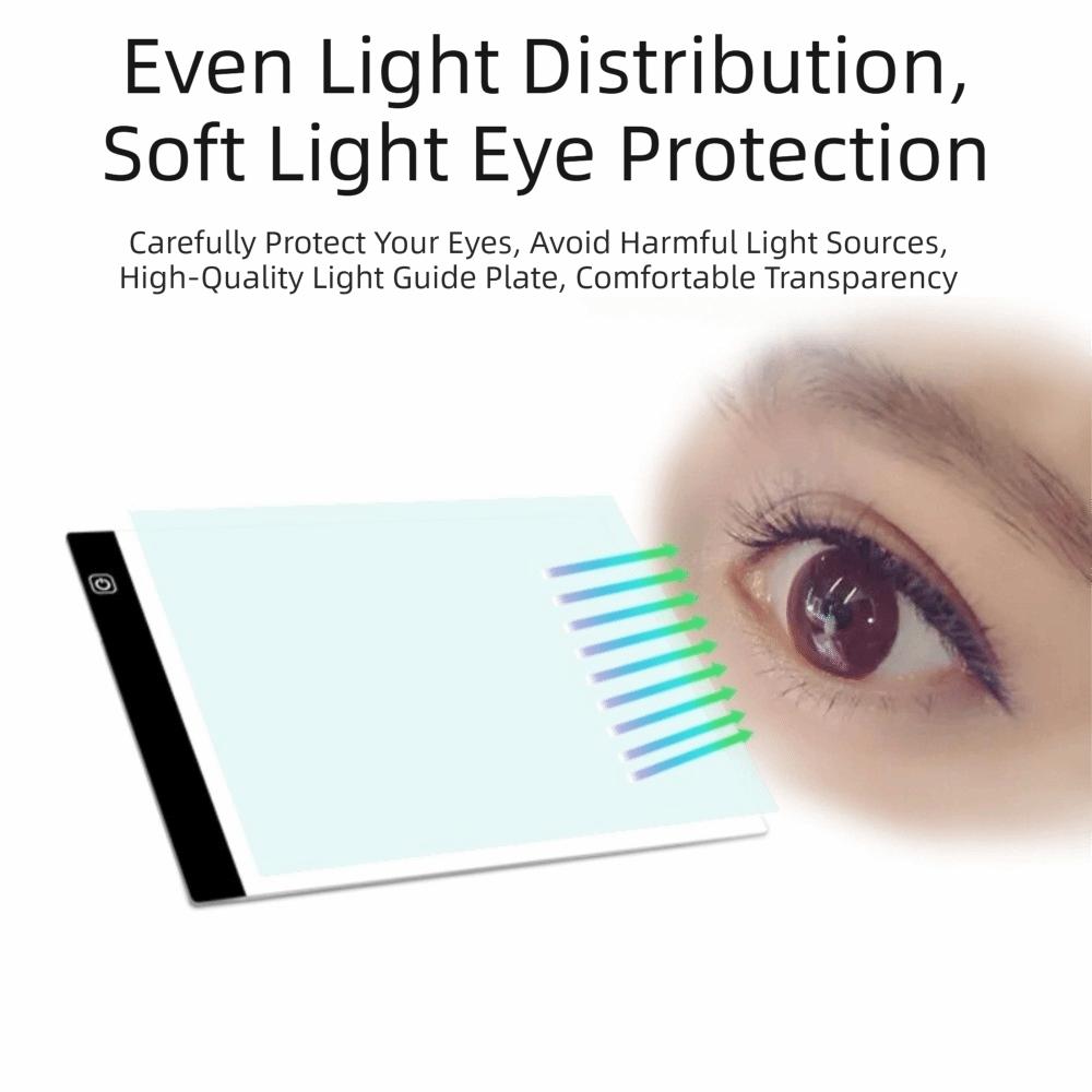 Three Level Dimmable Painting Pad Brightness Adjustable Drawing Board Led Light Pad Kids Gifts