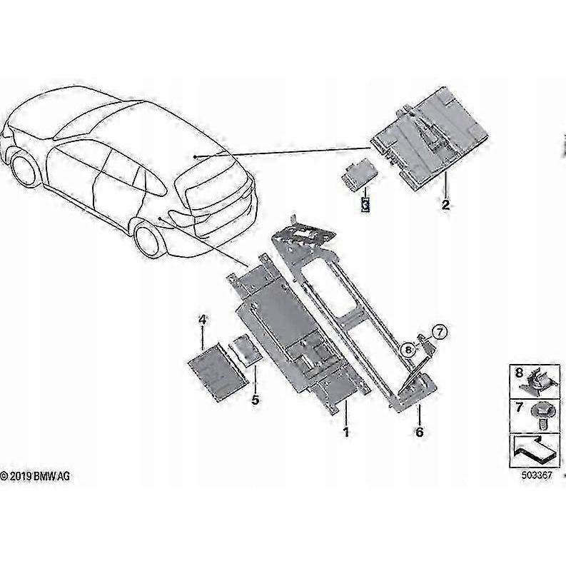 Battery Sos Telematics Bmw Oe 84102447710