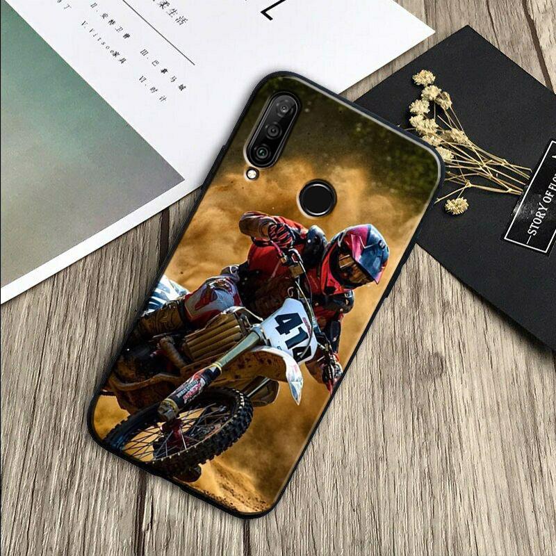 Moto Cross Motorcycle Sports For Huawei Nova 7i 3i 8i 11 12i 10 9 SE Y60 Y61 Y70 Y72 Y73 Y90 Y91 P20 P30 Pro P40 Lite Case