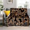 2025 New Style HOMM3 Heroes of Might and Magic Map Treasure Chest Blanket,Soft Throw Blanket for Home Bedroom Bed Sofa Travel