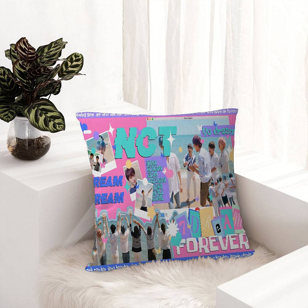 Nuova Kpop N-Nct D-Dream Copricuscino Decorativo Divano Decorazione Casa custodia federe