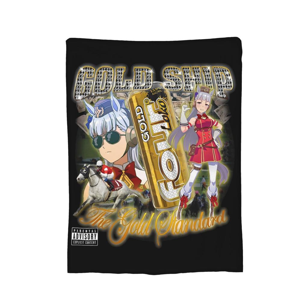Uma Musume Pretty Derby Blanket Fleece All Season  Portable Lightweight Thin Throw Blankets for Sofa Bedroom Bedspreads