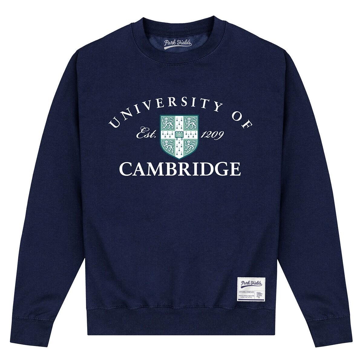 University of Cambridge Unisex-Erwachsene Est 1209 Sweatshirt XXL navy blau