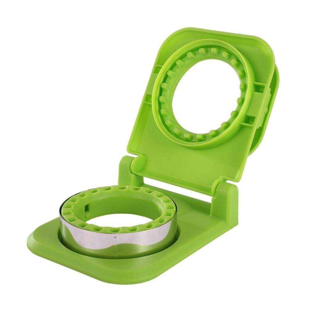 Spring Press Toast Bread Mold Stainless Steel Cookie Cutter Kids Lunch Prep