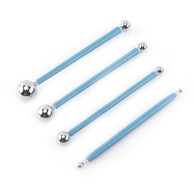 Stainless Steel Ball Shape Modeling Tool Set Clay Sculpey Smooth Tools