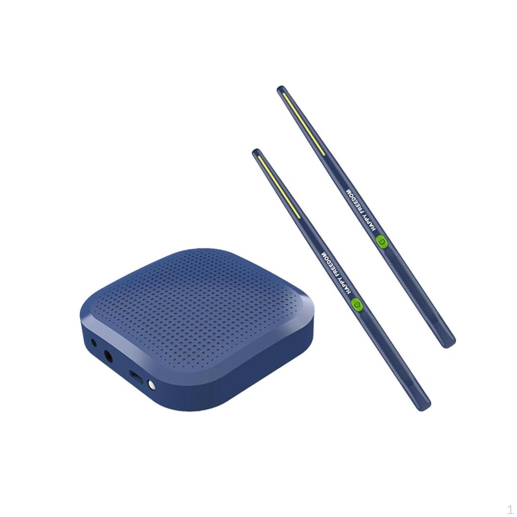 with Drumsticks, Electric Set, Somatosensory Drum Kits, Electronic Portable Set