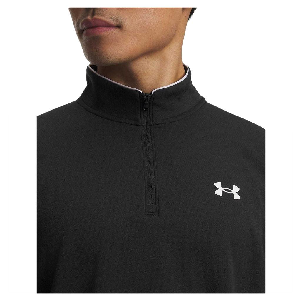 Under Armour Mens Matchplay Quarter Zip Fleece Top
