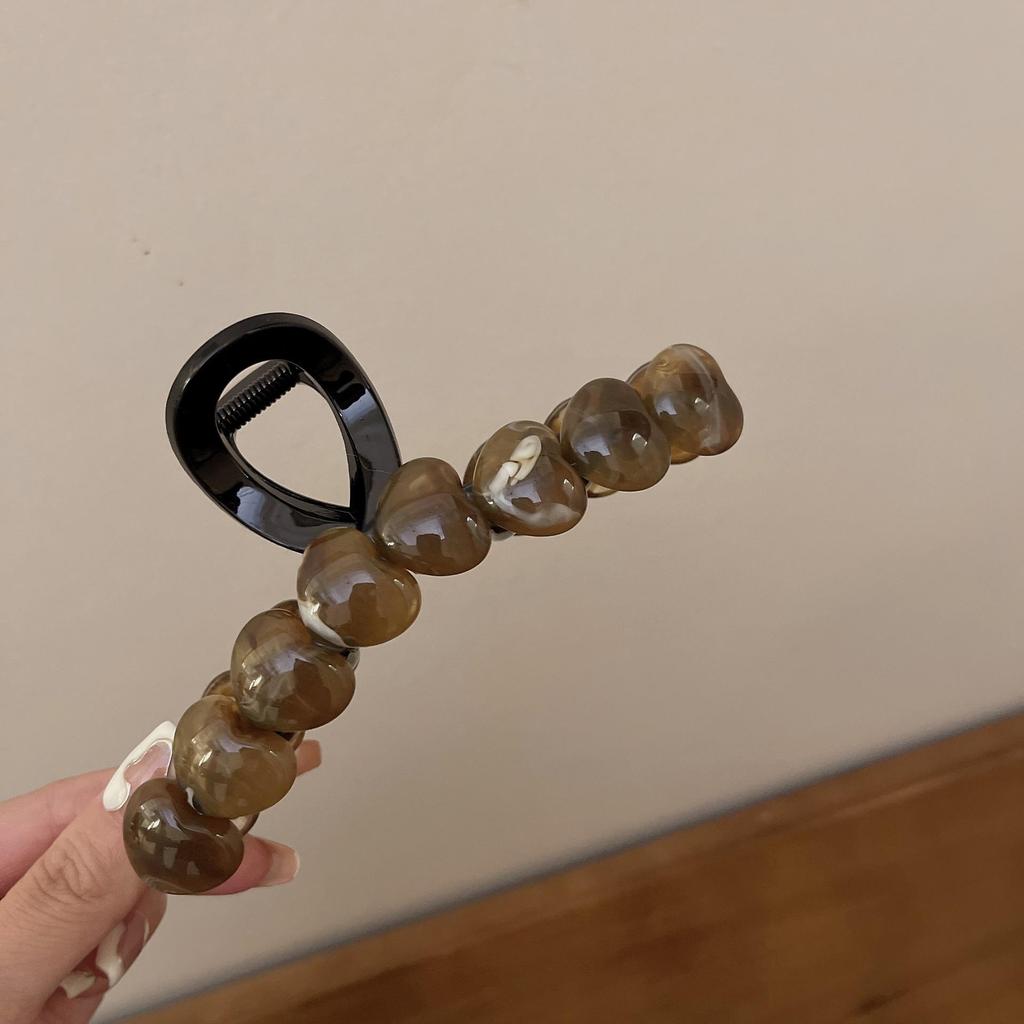 High-End Large Metal Claw Hair Clip for Women - Elegant Updo Accessory