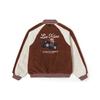 X I Am Not Fat Tiger Series FW23 Comfortable Zipper Imitation Lamb Fleece Cotton Jacket Unisex jackets Brown LUT007210204202A03039