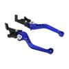 CNC Aluminum Motorcycle Brake & Clutch Levers 2Pcs Adjustable Universal Motorbike Handle for Dirt Bike ATV Scooter Accessories