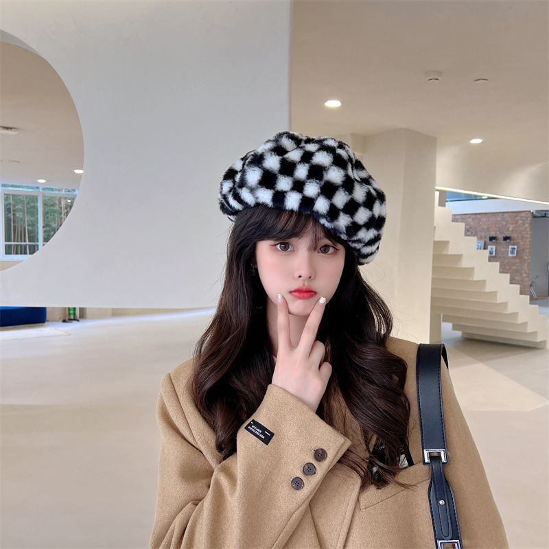 Damenhüte Neue Ankunft Modischer Vielseitiger Baskenmütze Damen Künstlerhut Minimalistische Elegante Kopfbedeckung