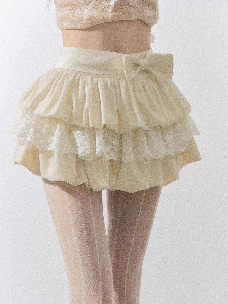 Dantela Spicy Girl Mini fusta plisata Femeii Toamna Iarna A-line Kawaii Sweet Party Fusta Harajuku Coreana Moda Casual Fusta