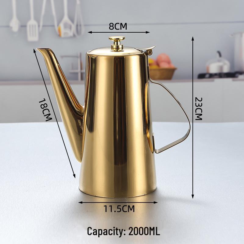 

Утолщенный кувшин из нержавеющей стали для воды и супа для ресторанов и отелей