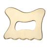 Pure Brass Gua Sha Body Sculpting Board for Full Body Massage - Large Area Back & Leg Fascia Knife