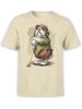 Golf Caddy Pup Tshirt Funny Dog Golfer Tee Unisex