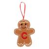 Christmas Gingerbreads Man Decorative Pendant Christmas Tree Pendant Christmas Letter Biscuits Man