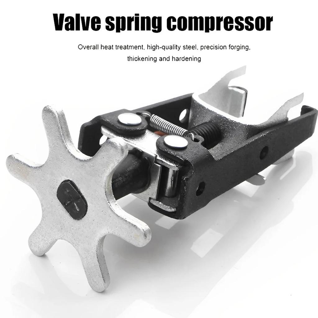 Updated Valve Spring Compressor Professional Remove Valve Spring Keeper Tool Auto Engine Overhead Valve Removal Tool Expander Plier