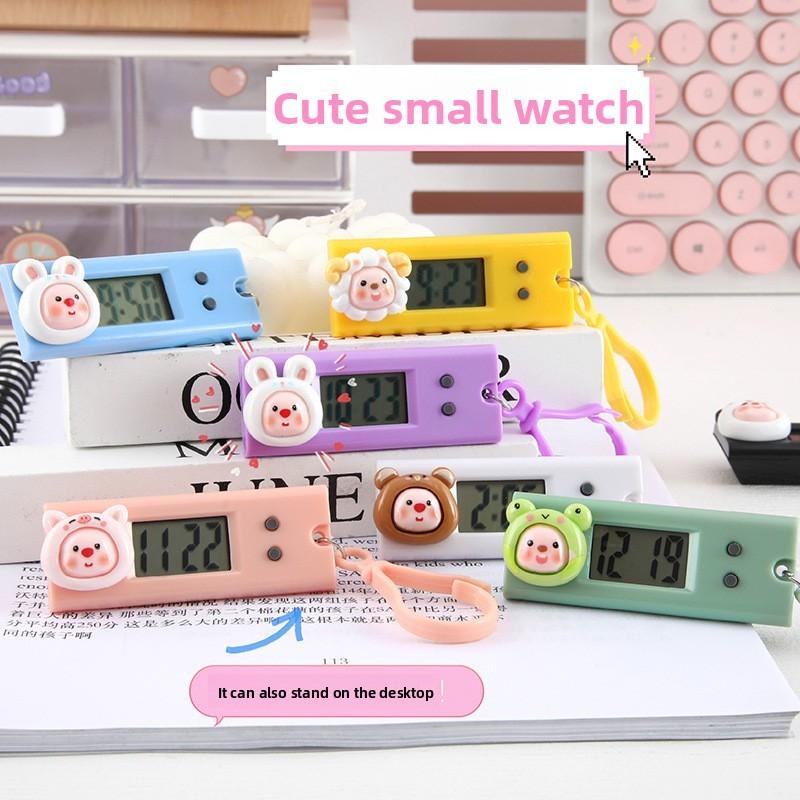 Childrens Cartoon Electronic Clock With Timer For Study Room And Exam Timing