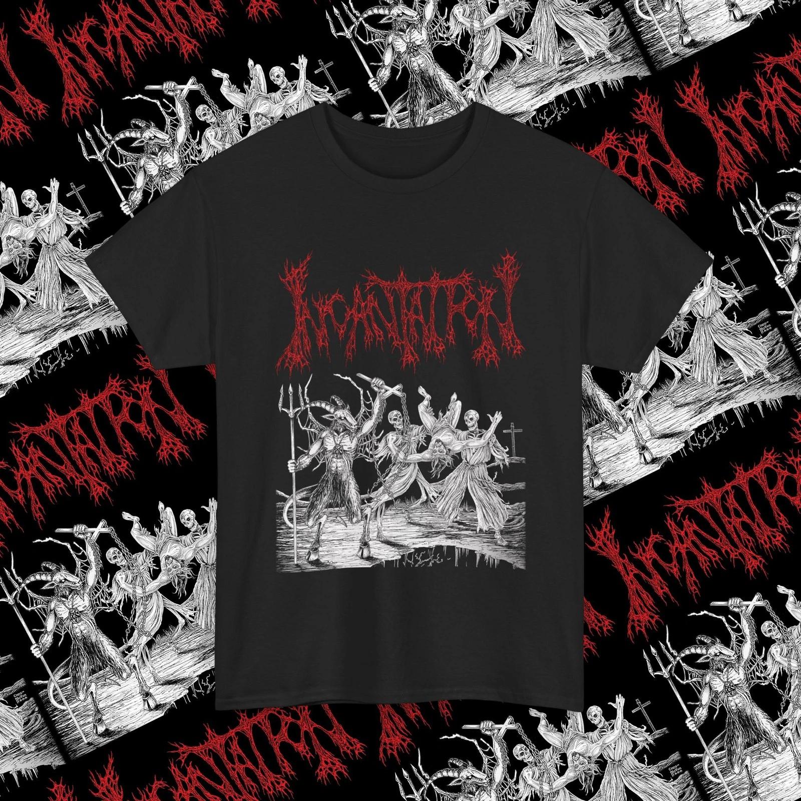 Incantation “Blasphemous Cremation” Death Metal Band T-Shirt 3XL