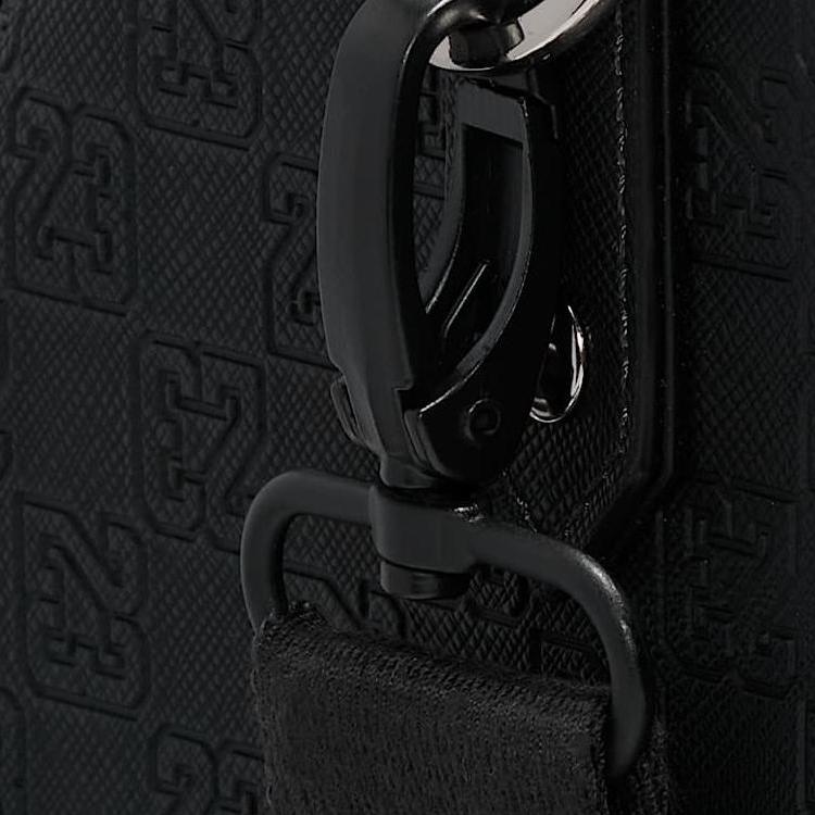 Jordan Monogram Polyurethane Travel Bag 40L Unisex Black