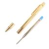 Excellent Cartier Ballpoint Pen Must De Cartier Twisted Stripes Gold Mens Used