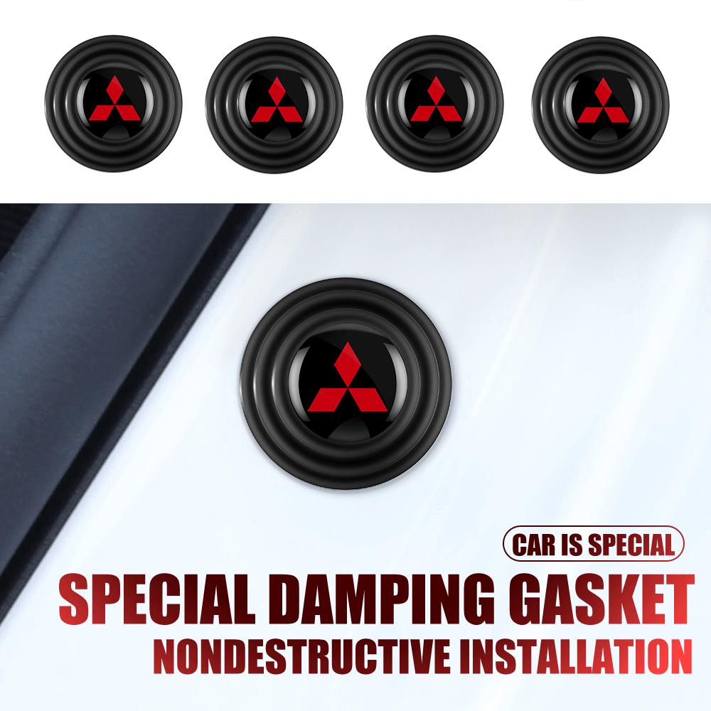 Car Door Silicone Anti Shock Pad Cushion Sticker For Mitsubishi Ralliart Asx Lancer 10 Outlander L200 Xpander Pajero Montero V73