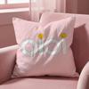 Cute Design O-Oioi Classic Cushion Cover Multi-Scene Pillow Cover for Home & Car - Reversible, Soft & Durable for Daily Use