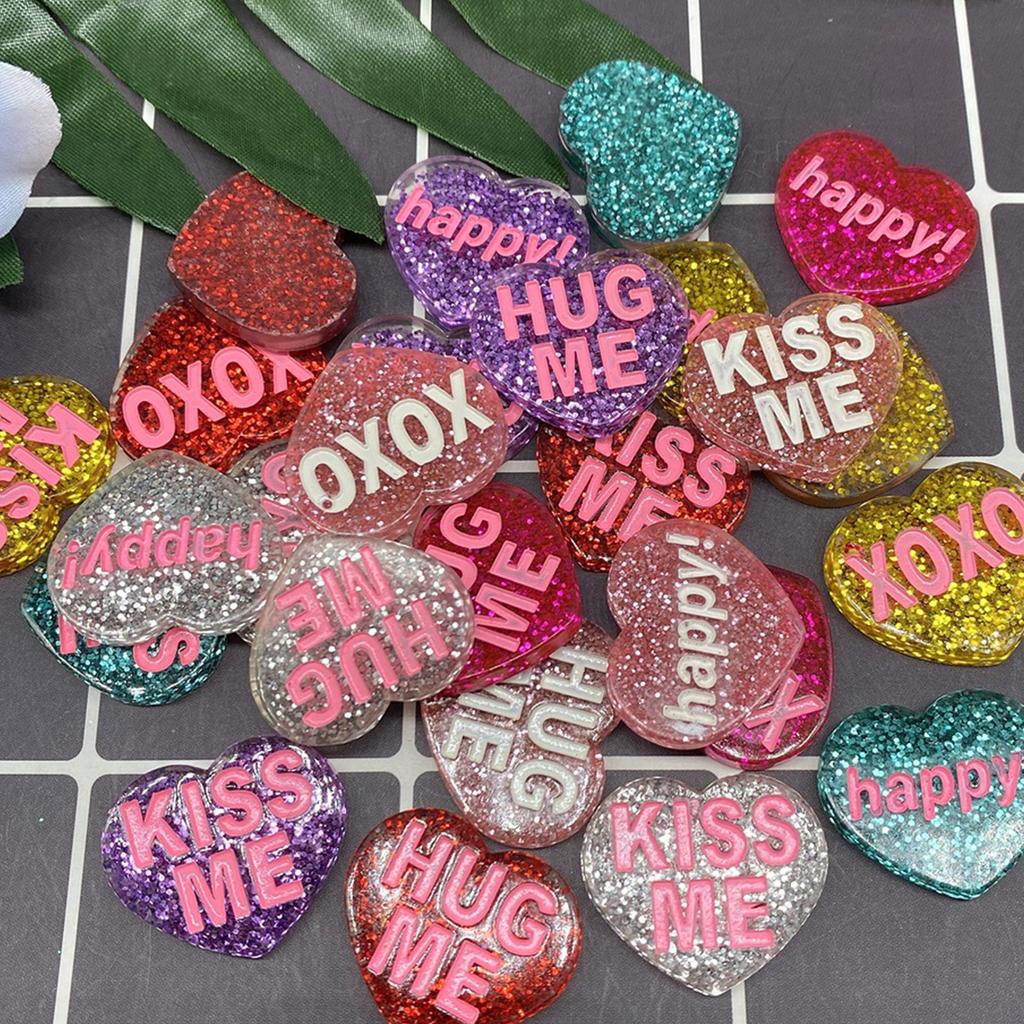 Love Heart Shape Earrings Combination Earring Mold Epoxy Resin Jewelry Mold Resin Casting Pendant Mold Suitable for Diy
