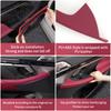 2025 Hot For BMW 5 Series G60 2024 Car Interior Door Handle Protect Cover ABS Inner Door Pull Trim Decora Stickers Auto Styling