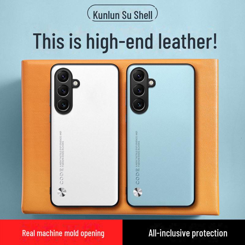 

Чехол для телефона Samsung S24FE из кожи с защитой из углеродного волокна для S23Ultra/S22/S21Plus Samsung S9plus
