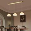 Liangtu Chinese Style Linear Pendant Light