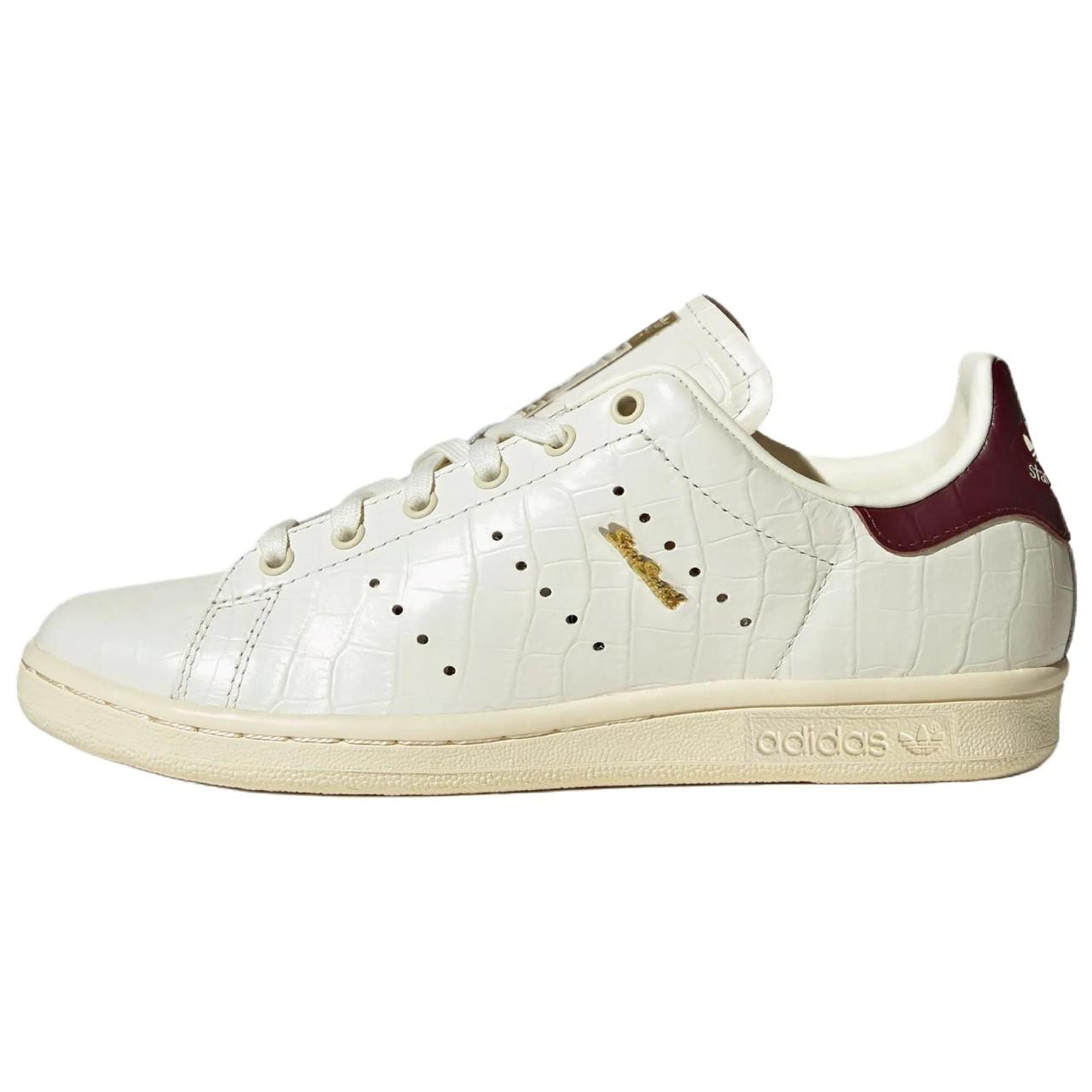 Adidas Originals Stan Smith 80s Skateboard Shoes Women s Jade White/Pl 35.5
