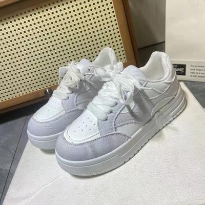 Campus High Street Maillard Style Men's and Women's Casual Bread Shoes Women's Spring and Summer New Student Versatile Skateboard Shoes Women's Tide