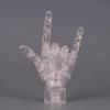 1:2 Scale Human Hand Model Mini Size Twisted Egg Design Palm Model With Posable Fingers Movable Joints Simulation Palm