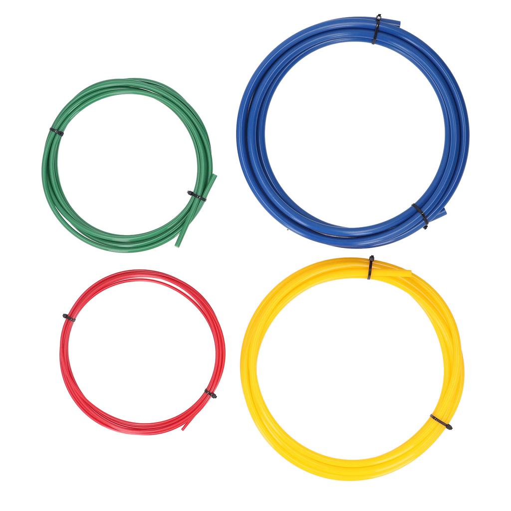 4 Pcs Set AC Copper Pipe Bender 1/4in 3/8in 1/2in 5/8in 13ft Long PE Plastic Built in Tube Bending T