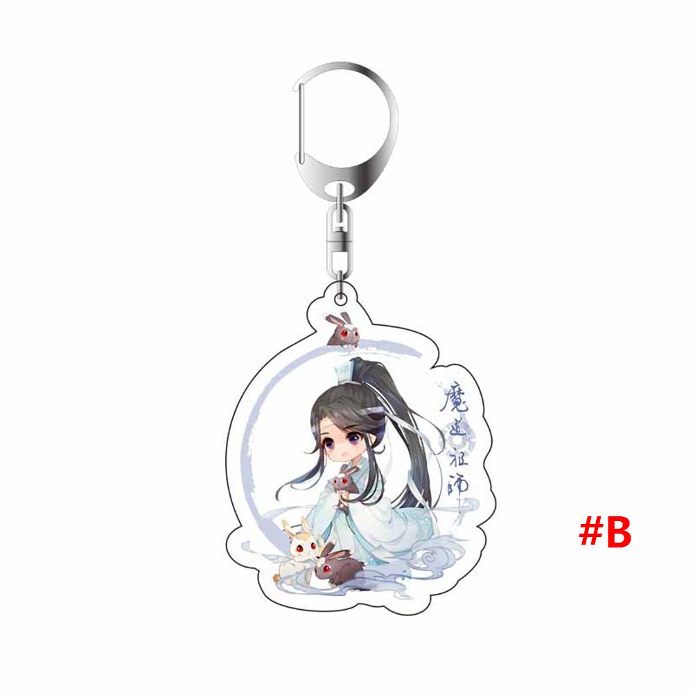 Car Interior Accessories Grandmaster of Demonic Key Rings Key Ring Holder Mo Dao Zu Shi Keychain