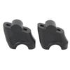 2 ST Styhöjare CNC Aluminiumlegering Ersättning för Benelli TRK502X 502C TNT250 TNT300 Svart