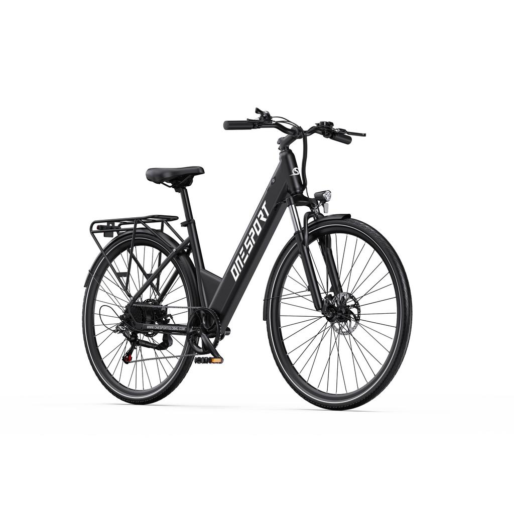 ONESPORT OT12 Urban Commuter Electric Bike, 250W 27.5" with 36V 13AH Battery