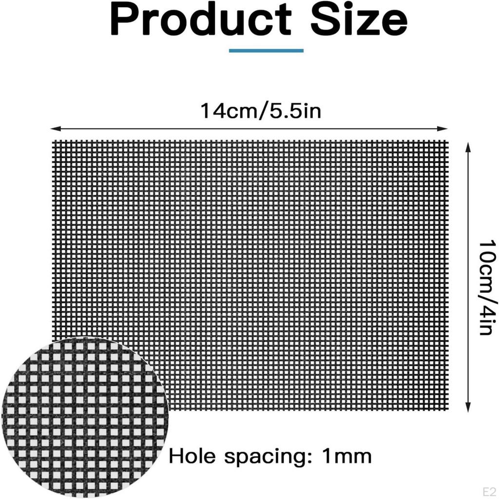 Toilet Cleaning Screens Hard Water Remove Pads Mesh Pad Flexible Convenient Scrubbing 5.5 x