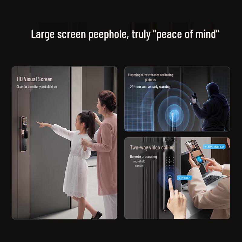 TCL K9G Pro 3D Face Recognition Smart Door Lock