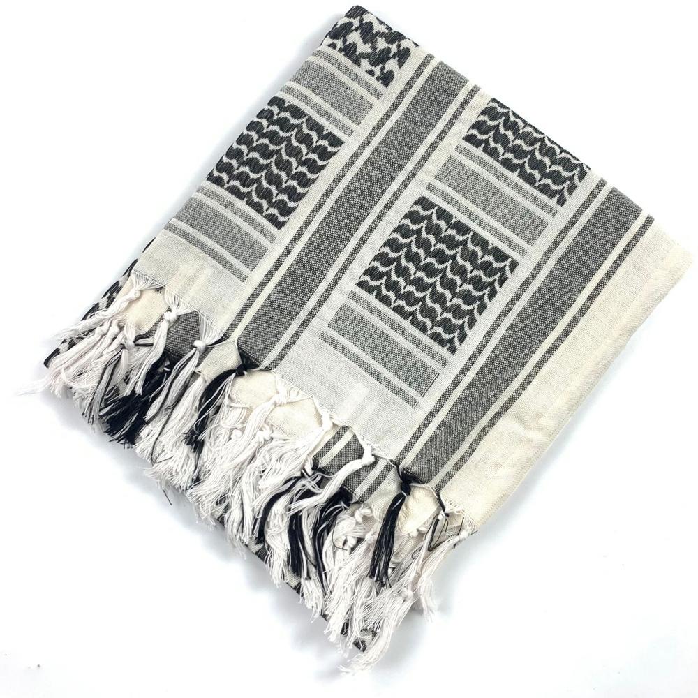 

Пылезащитная ветрозащитная бандана для шейного платка, шарф-обертка для шеи Desert Head с кисточкой, квадратный шарф для использования на открытом воздухе для музыкального фестиваля серый