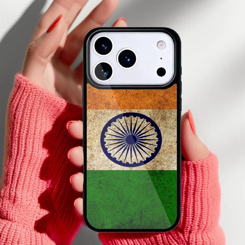 

Indian Flag Phone Case for iPhone 17 16 15 14 13 Pro Max Back Cover for 12 11 Pro Coque iPhone 14 Pro Max
