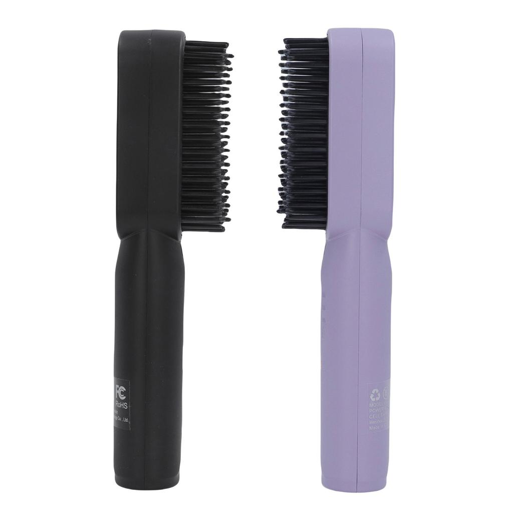 2500mAh Hair Straightener Brush Fast Heating Portable Hair Straightening Comb for Women