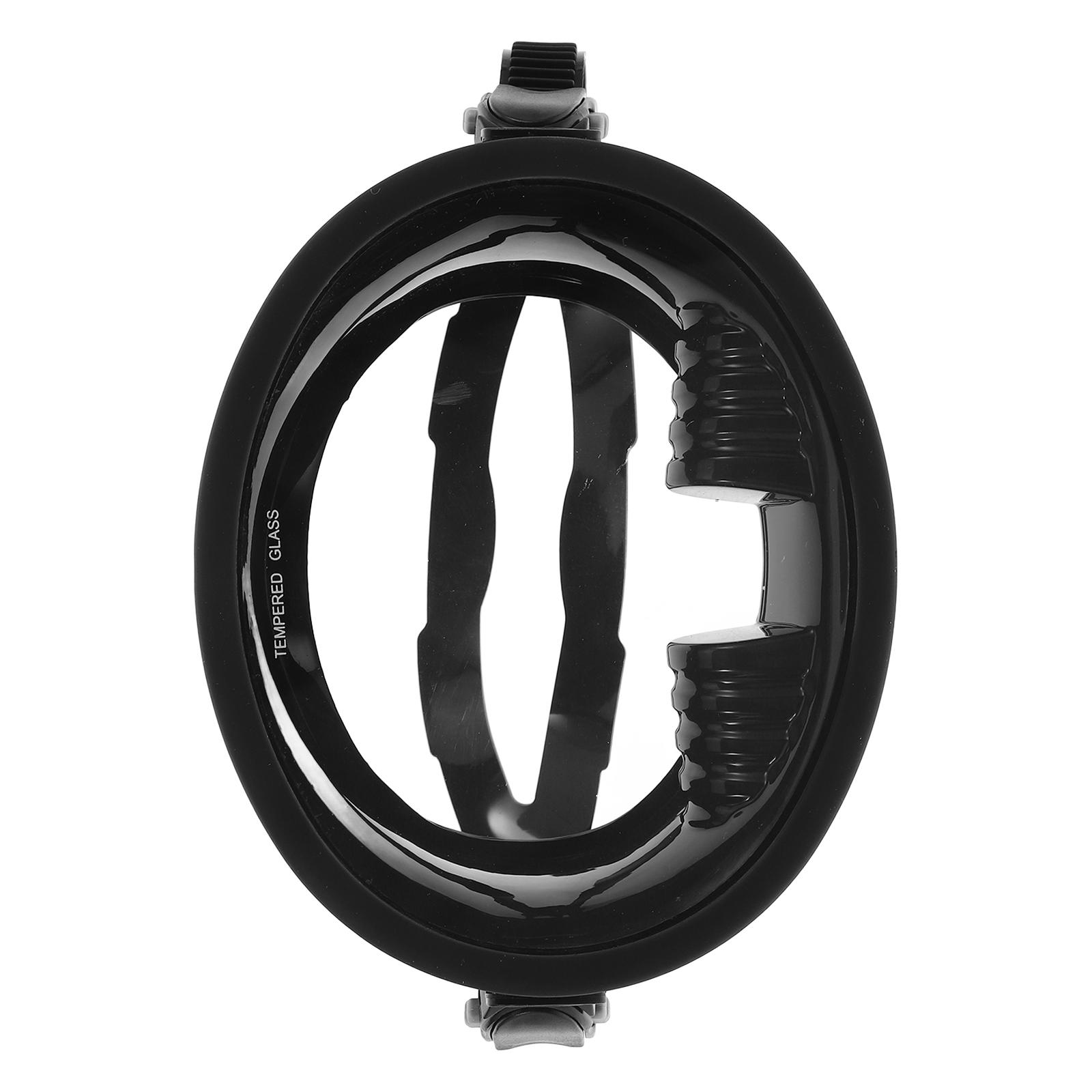 

Прозрачные очки для плавания Профессиональные очки для дайвинга Дыхательная трубка Мужская безопасность для мужчин чёрный