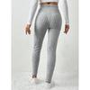 Pantalon de Yoga et Leggings de Fitness pour Femmes Automne/Hiver à Taille Haute et Effet Push-Up